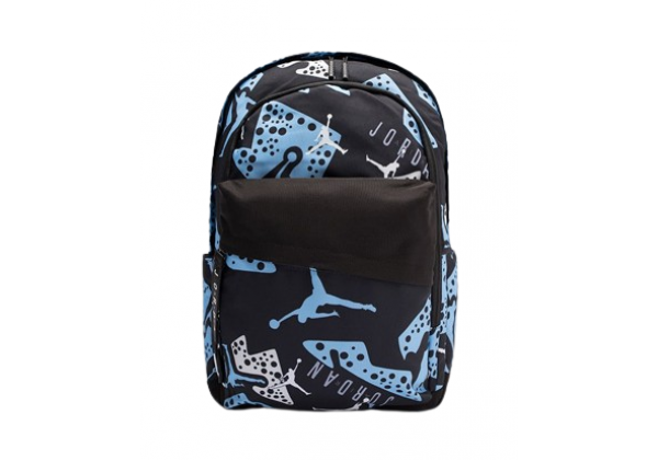 Рюкзак Nike Air Jordan черно-голубой