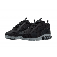 Stussy x Nike Air Zoom Spiridon Cage 2 Black Cool Grey