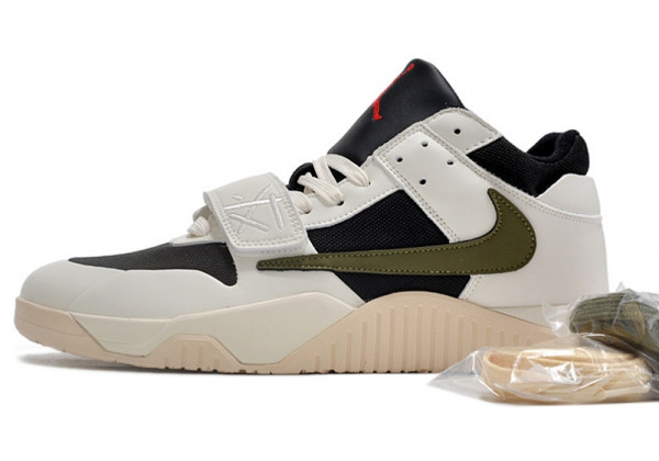 Travis Scott x Jordan Cut The Check Black White Green