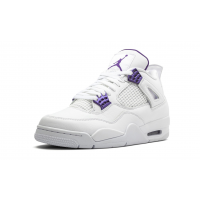 Nike Air Jordan 4 Metallic Pack Purple с мехом