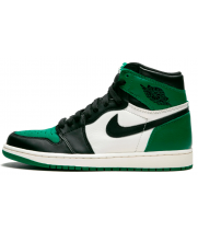 Nike Air Jordan 1 High Pine Green с мехом