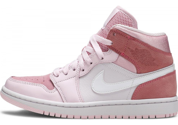 Кроссовки Nike Air Jordan розовые с белым