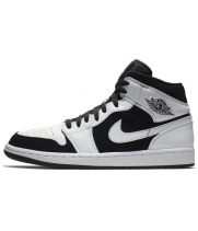 Кроссовки Nike Air Jordan 1 Mid Black White