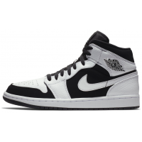 Кроссовки Nike Air Jordan 1 Mid Black White
