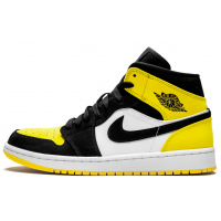 Кроссовки Nike Air Jordan 1 Mid SE Yellow Toe