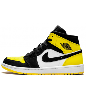 Кроссовки Nike Air Jordan 1 Mid SE Yellow Toe