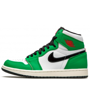 Кроссовки Nike Air Jordan 1 High Lucky Green