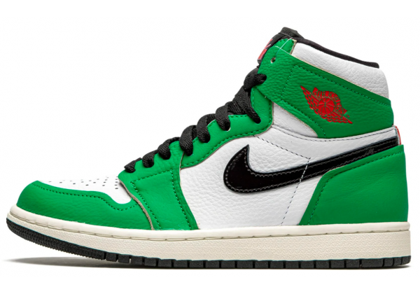 Кроссовки Nike Air Jordan 1 High Lucky Green