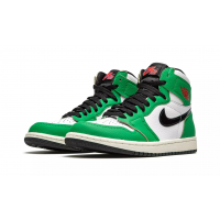 Кроссовки Nike Air Jordan 1 High Lucky Green