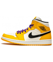 Кроссовки Nike Air Jordan 1 Mid SE Lakers