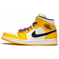 Кроссовки Nike Air Jordan 1 Mid SE Lakers