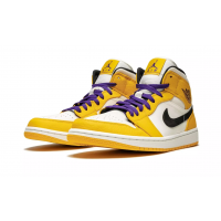 Кроссовки Nike Air Jordan 1 Mid SE Lakers