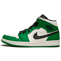 Кроссовки Nike Air Jordan 1 Mid SE Pine Green