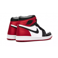 Кроссовки Nike Air Jordan 1 High Satin Black Toe