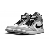 Кроссовки Nike Air Jordan 1 Mid Light Smoke Grey
