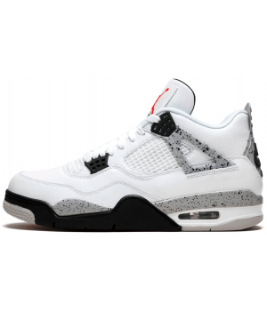 Кроссовки Nike Air Jordan 4 White Cement