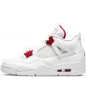 Кроссовки Nike Air Jordan 4 Metallic Pack University Red