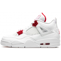 Кроссовки Nike Air Jordan 4 Metallic Pack University Red