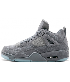 Кроссовки Nike Air Jordan 4 KAWS Gray