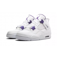 Nike Air Jordan 4 Metallic Pack Purple с мехом