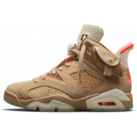 Кроссовки Nike Air Jordan 6 Travis Scott British Khaki