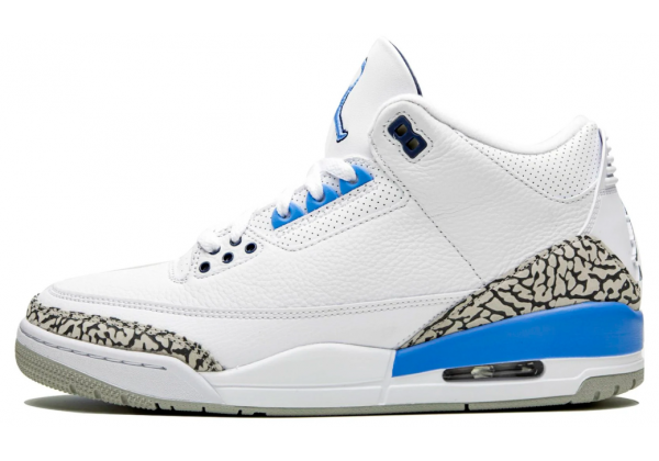 Кроссовки Nike Air Jordan 3 UNC