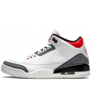 Кроссовки Nike Air Jordan 3 Denim Fire Red