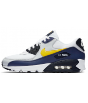 Кроссовки Nike Air Max 90 Essential White Blue Yellow