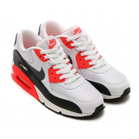 Кроссовки Nike Air Max 90 Essential White Black Red