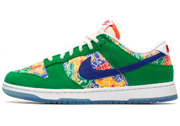 Кроссовки Nike SB Dunk Low Foam Finger Stadium Green