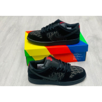 Кроссовки Nike Dunk SB Low x Dior Triple Black