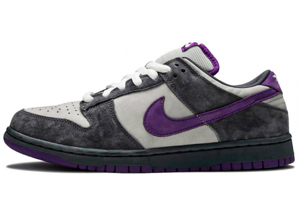 Nike SB Dunk Purple Pigeon с мехом