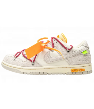 Кроссовки Nike Dunk Low Off-White Lot