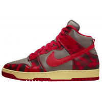 Кроссовки Nike Dunk High 1985 Red Acid Wash