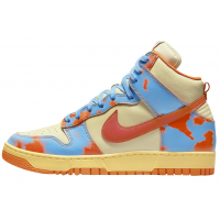 Кроссовки Nike Dunk High 1985 Orange Acid Wash