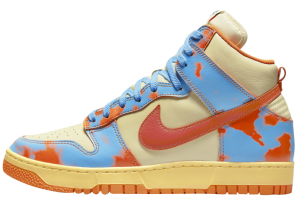 Кроссовки Nike Dunk High 1985 Orange Acid Wash