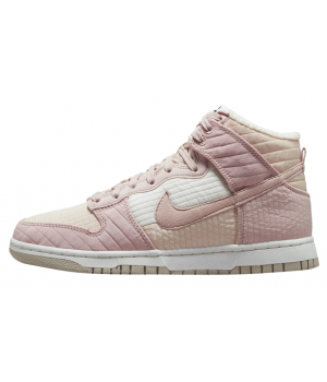 Кроссовки Nike Dunk High WMNS Next Nature Pink Oxford