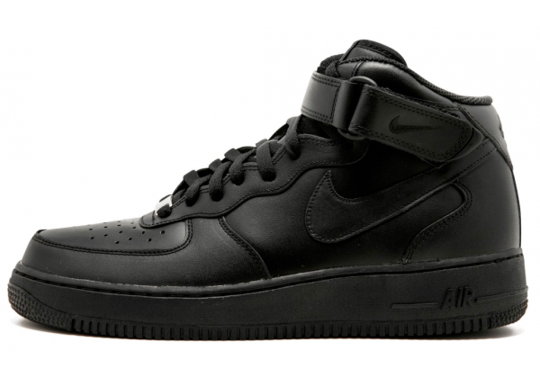 Кроссовки Nike Air Force 1 Mid High All Black