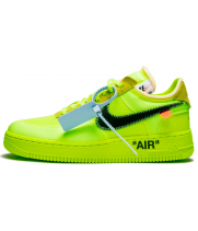 Кроссовки Nike Air Force 1 X Off White Volt