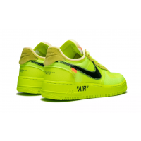 Кроссовки Nike Air Force 1 X Off White Volt