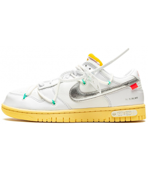 Кроссовки Nike SB Dunk Low Off-White White