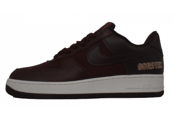 Кроссовки Nike Air Force 1 Gore-Tex бордовые