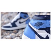Кроссовки Nike Air Jordan 1 High  Obsidian University Blue