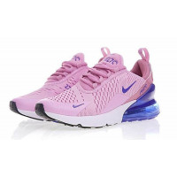 Nike кроссовки Air Max 270 синий с розовым 