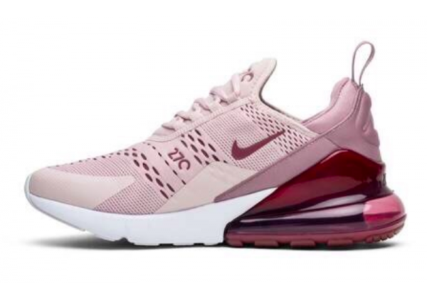 Кроссовки Air Max 270 бежево-красные