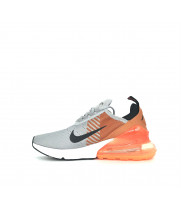 Nike кроссовки Air Max 270 серые с оранжевым