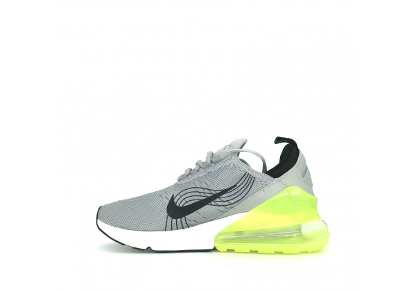 Nike кроссовки Air Max 270 серые с зеленым