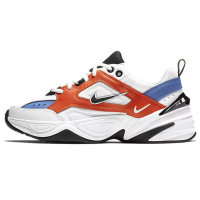 Мужские кроссовки Nike M2k Tekno белые с синим