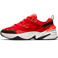 Кроссовки Nike M2k Tekno красные с черным