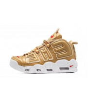 Nike Air More Uptempo 96 Gold White